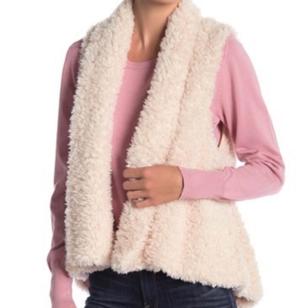 Faux Shearling Vest